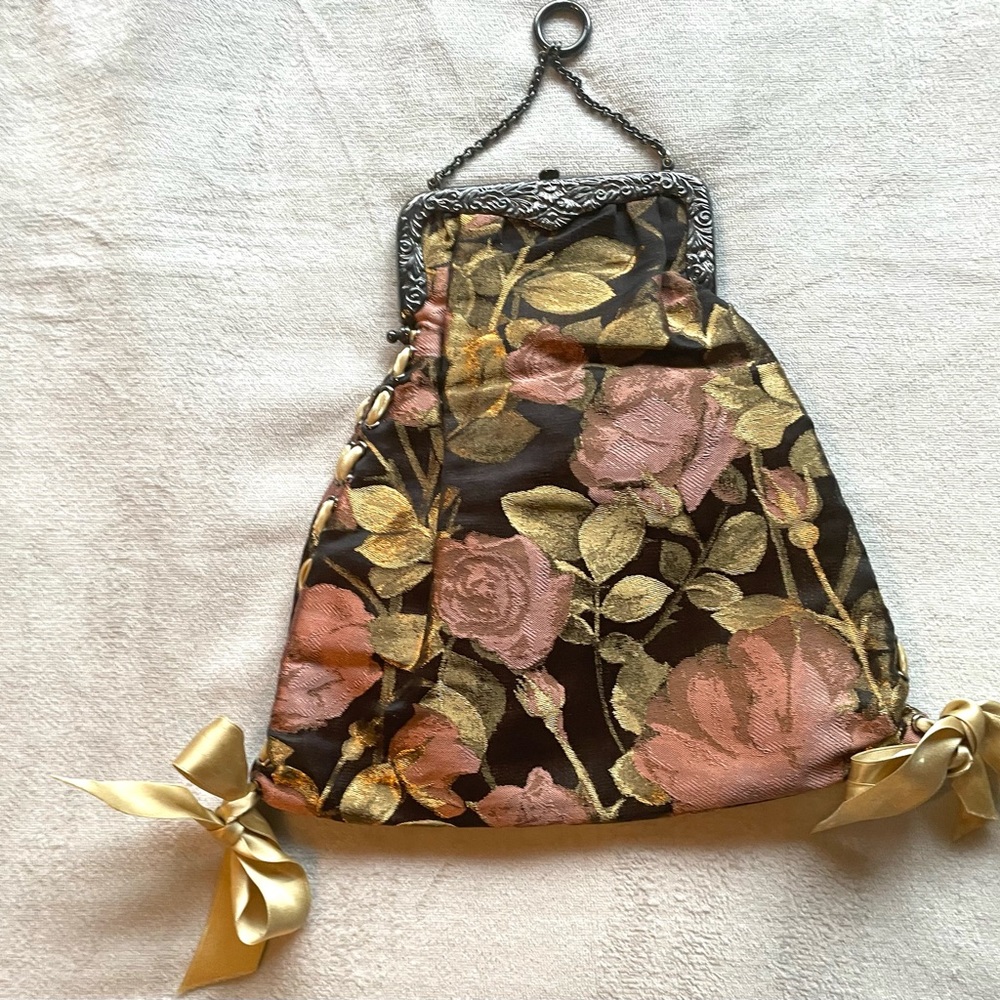 Vintage Valentino Garavani silk handbag